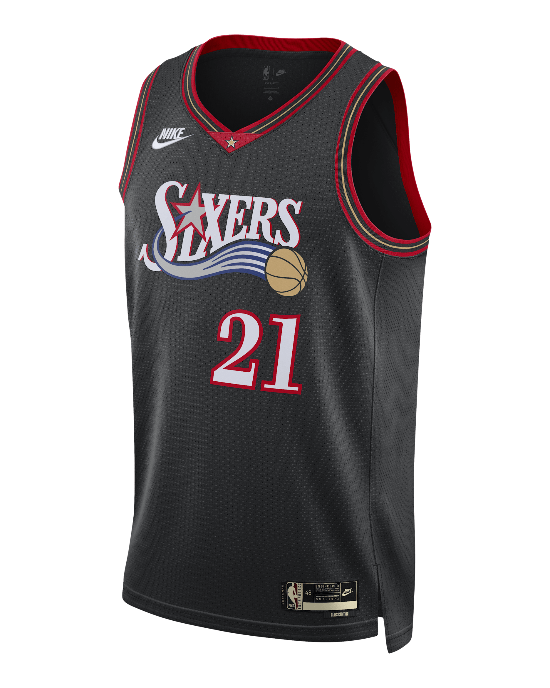 Philadelphia 76ers 2025/26 Hardwood Classics Men's Nike Dri-FIT
